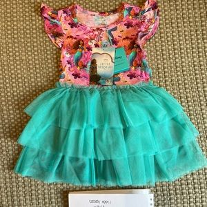 Disney Posh Peanut The Little Mermaid Ariel tulle twirl dress